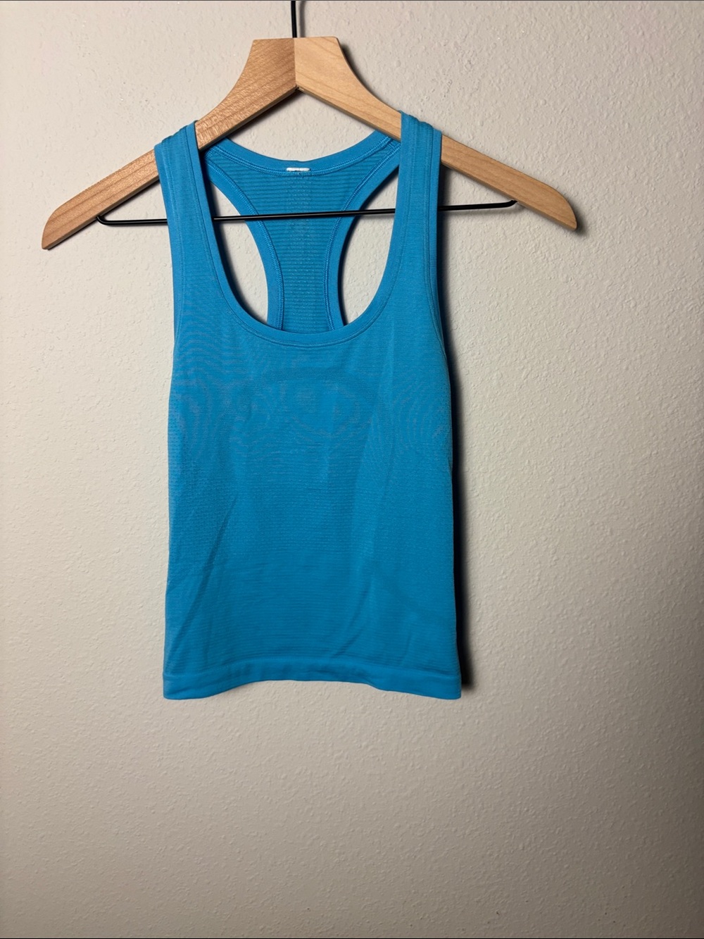 Lululemon Swiftly Tech Racerback Tank Top 2.0 *Waist Length Teal Blue W1EM6S